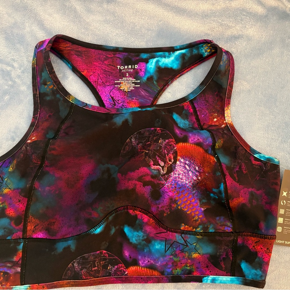 Torrid Active Women's Multicolor Sports Bra